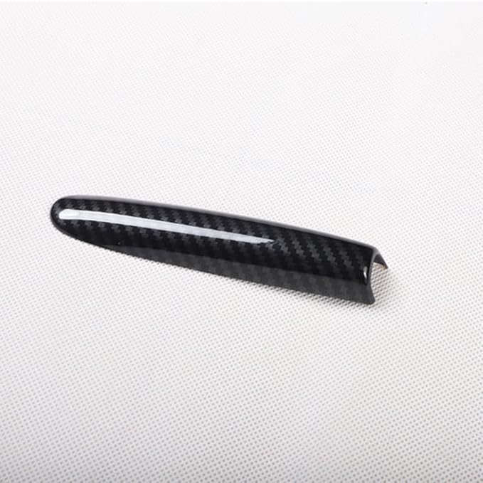 for Honda Civic 2012 2013 2014 2015 Carbon Fiber Style ABS Door Window Lift Buttons Cover Trim, Brake Handle Handbrake Cover, Air Condition Panel Cover Trim (Handbrake Cover Trim)