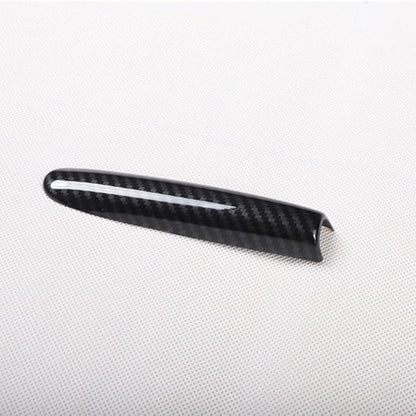 for Honda Civic 2012 2013 2014 2015 Carbon Fiber Style ABS Door Window Lift Buttons Cover Trim, Brake Handle Handbrake Cover, Air Condition Panel Cover Trim (Handbrake Cover Trim)