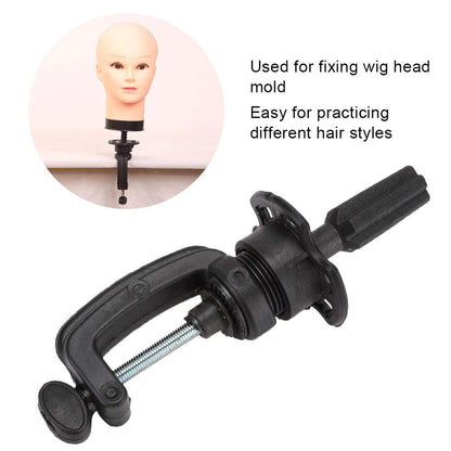 Gray Wig Stand Tripod, Mannequin Head Stand Wig Head Holder Stand Bracket Hairdressing Training Tool Tripod False Head Stand Mannequin Head Training Wig Display Tripod for Cosmetology Training(Gray)