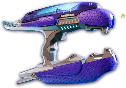Gel Blaster Halo Plasma Blaster – Type-25 Glow-in-the-Dark Gel Ball Blaster, Includes Tracer Function – Officially Licensed Replica - 14+