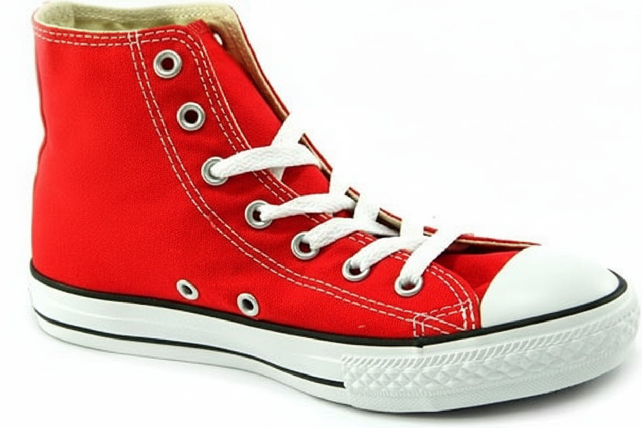 Classic High-Top Canvas Sneakers