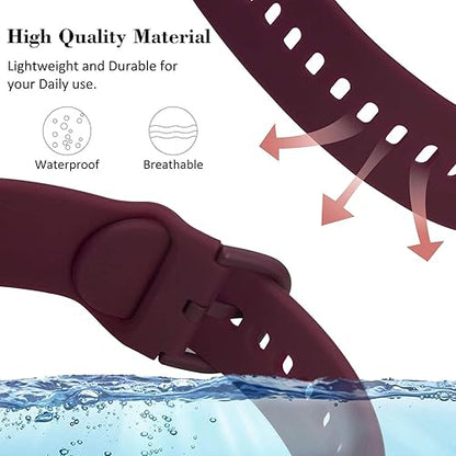 ViCRiOR Bands Compatible with ID205L Smart Watch, 19mm Quick Release Soft Silicone Fadeless Pattern Printed Floral Replacement Band for ID205L, ID205G ID205 ID205U ID205S