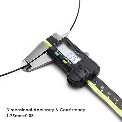 TPU Filament, 72D TPU Filament 1.75mm, Flexible Soft 3D Printer White Filament 1kg Spool, Dimensional Accuracy +/- 0.05