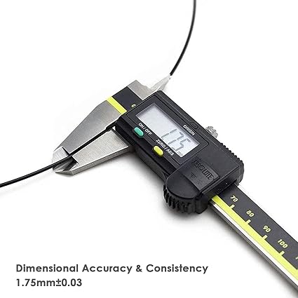 TPU Filament, 72D TPU Filament 1.75mm, Flexible Soft 3D Printer White Filament 1kg Spool, Dimensional Accuracy +/- 0.05