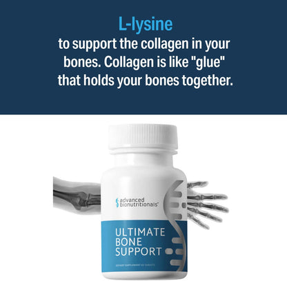 Advanced Bionutritionals Ultimate Bone Support, 60 Tablets