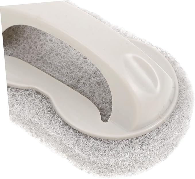 Kitchen Wash Sponge Dishwashing Brush Cleaning Wash Sponge Bathtub Cleaning Brush Tile Brush Cleaning Sponge Bathtub Cleaner Brush Sponges Kitchen Scrub Brush Tub Brush Grey