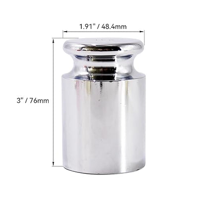 HFS(R) Calibration Weight 1000 Gram M2 Class Chrome Scale Balance Calibration Weight for Digital Scale, Pocket Scale 1KG