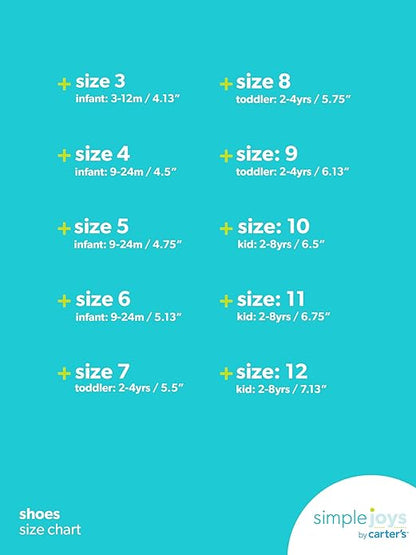 Simple Joys by Carter's Unisex Kids and Toddlers' Jordynn Knitted Athletic Sneaker
