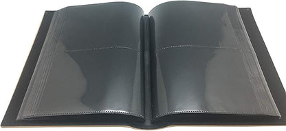 Imitation Leather Photo Album Slots album 200 Horizontal Insert Pockets Hold 4 x 6 Photos PU Cover Book Bound Alaska Map Travel Souvenir Family Vacation Birthday Wedding Memory Collection