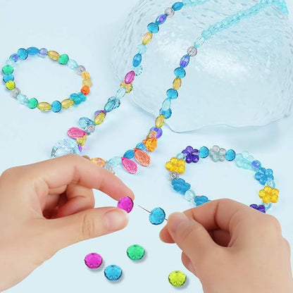 YGDZ 1mm Bracelet String, Elastic String Stretchy Bracelet Beading Thread String for Bracelets Jewelry Making, 1 Roll 100m (1.0mm)