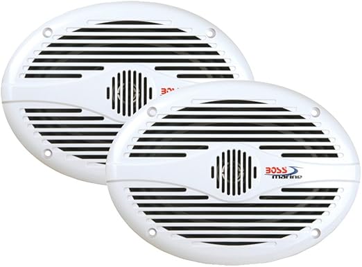Boss Audio MR690 6" x 9" White Oval Speakers