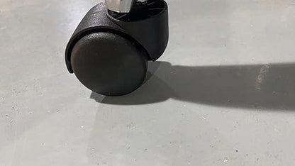 Durable Office Chair Accessories with Pulleys and Support Shaft, Easy to Install, Black