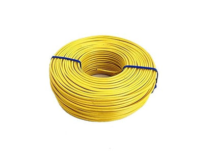 23-265 230ft. 16 Gauge Reinforcement Coil Yellow PVC Coated Tie Wire