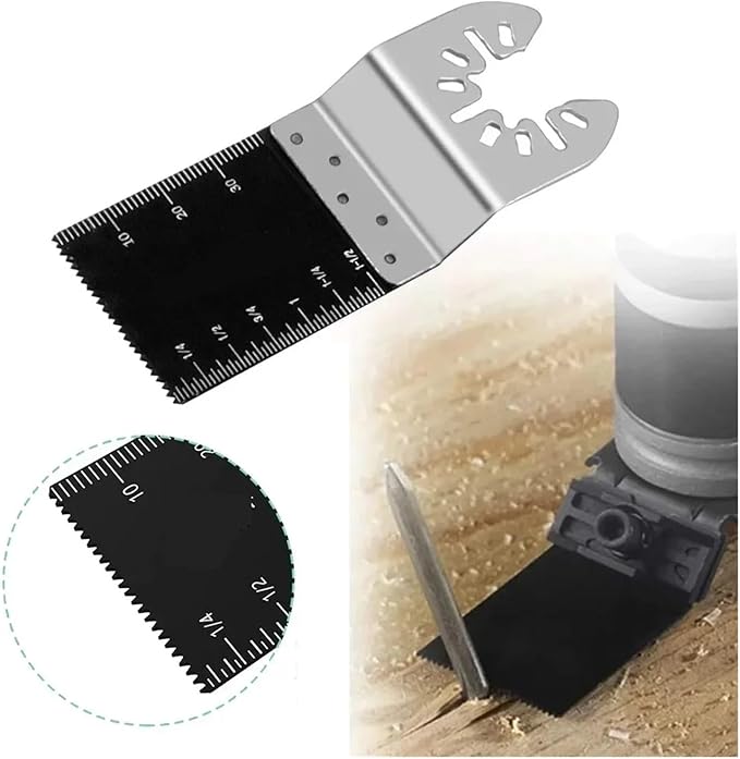 Oscillating Saw Blades Multi Tool Blades Bi-Metal Oscillating Multi-Tool Saw Blade Renovator Cut Blades for Metal Plastic Cutting Power Tool