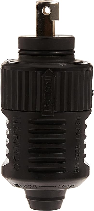 Scotty 2125 12V Downrigger  Puller Receptacle and Plug from Marinco