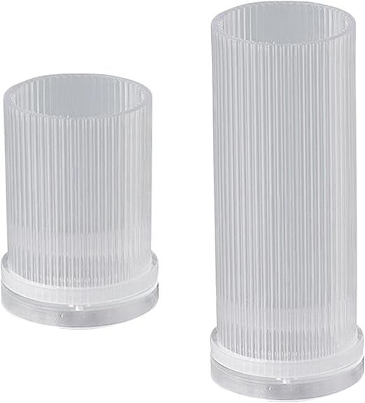 2X Long Pole Candle Pillar Making Large Cylinder Rib DIY Accessory