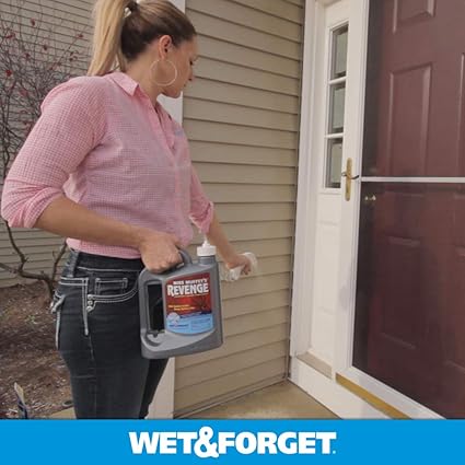 Wet Forget 803064 Miss Muffet's Revenge Indoor and Outdoor Spider Killer with Attached Sprayer, 64 Fluid Ounces, Ready to Use