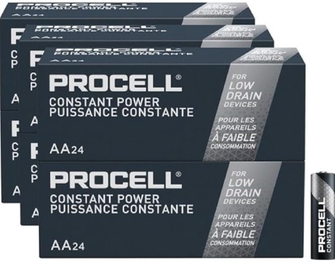 Bulk ProCell Batteries, AA, 24Box, PC1500