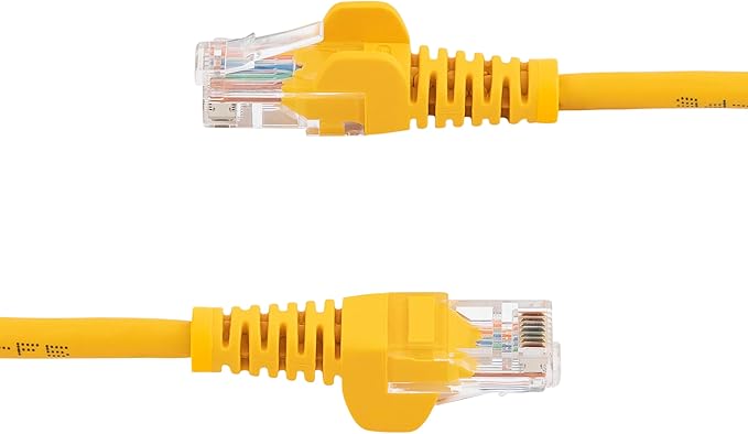 StarTech.com Cat5e Patch Cable with Snagless RJ45 Connectors - 6 ft, Yellow (45PATCH6YL)