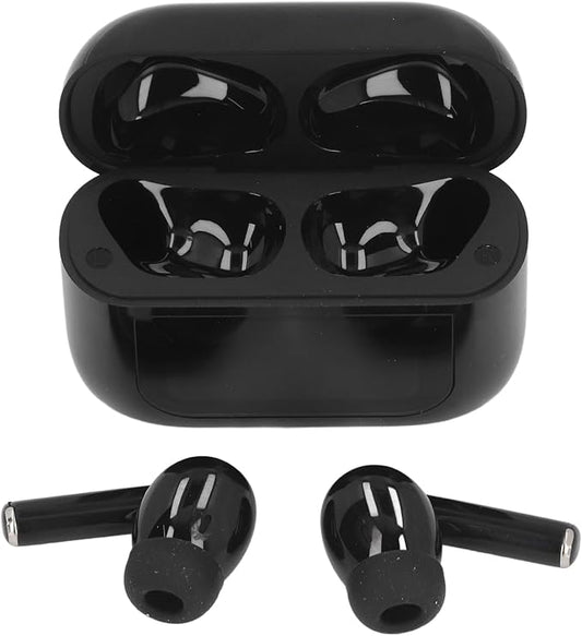 VBESTLIFE Earbuds with Touchscreen Charging Case, 5.4, Noise Cancelling, 4H Playback, 380mAh Charging Case (Black)