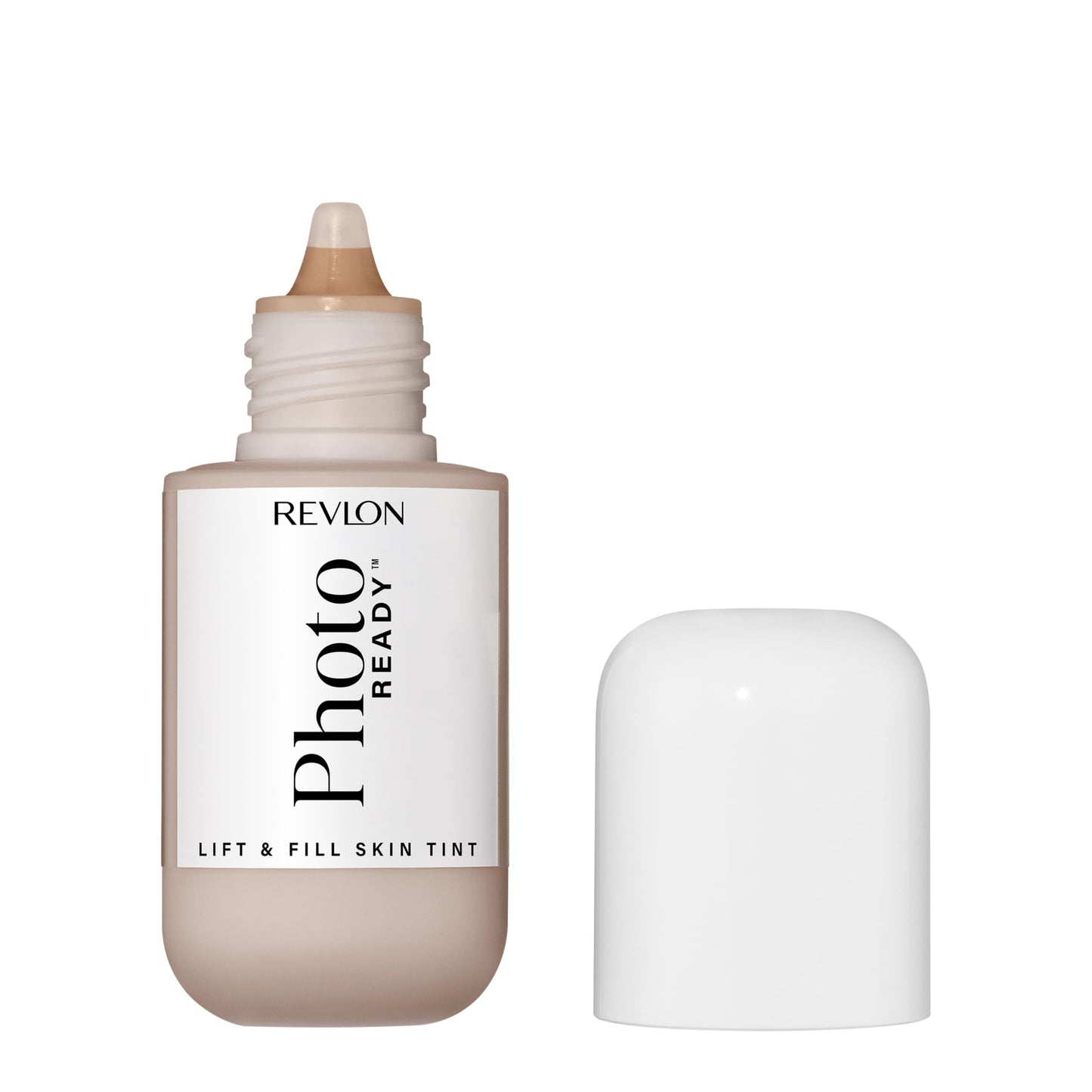 Revlon PhotoReady Lift + Fill Skin Tint, Multi-Use Glow Enhancer, Base & Highlighter for Glowing Skin, Sheer Coverage, 130, 1 fl oz (NO BOX)