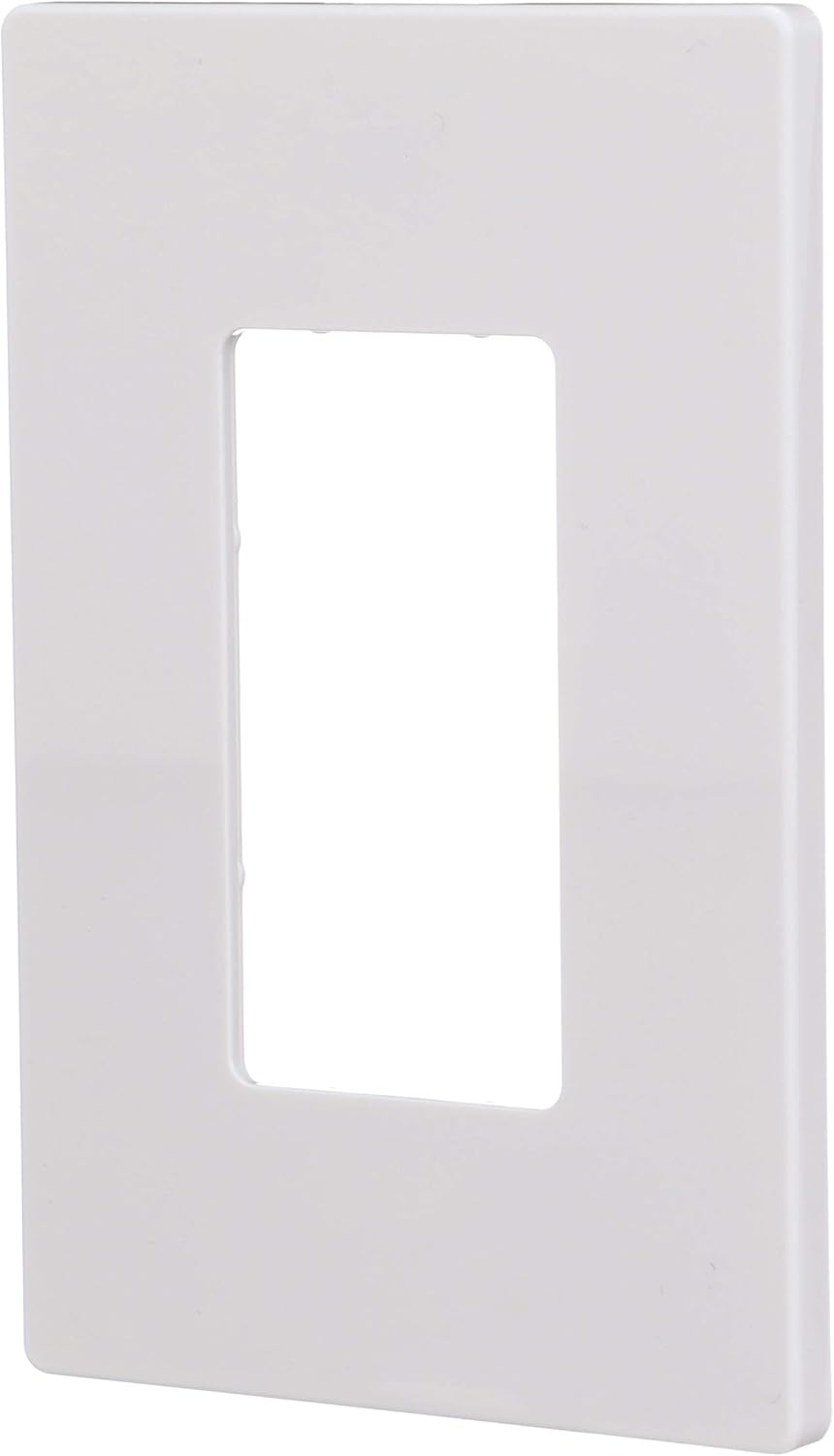 Eaton EWFTRCR15-W-BX-L Wi-Fi Smart Receptacle Works with Hey Google and Alexa with Screwless Decorator Wallplate, White