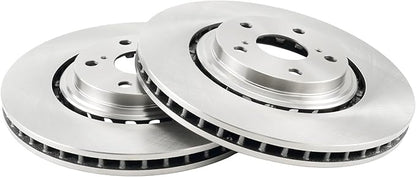 Torchbeam Front 328mm(12.91 inch) Brake Rotors | Brake Kit for 2008-2019 Highlander, 2011-2020 Sienna, 2010-2015 RX350; RX450h, 2018-2021 NX300,2pcs Automotive Replacement Disc Brake Rotor,31511