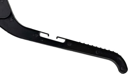 HangOn Shirt Hangers Recycled Plastic with Notches, Black, 17 Inch Pack of 25