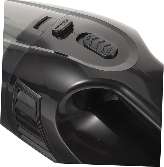 PRETYZOOM 12v Vacuum Cleaner for Car Handheld Auto Vacuum Wet Dry Cordless Rechargeable Black