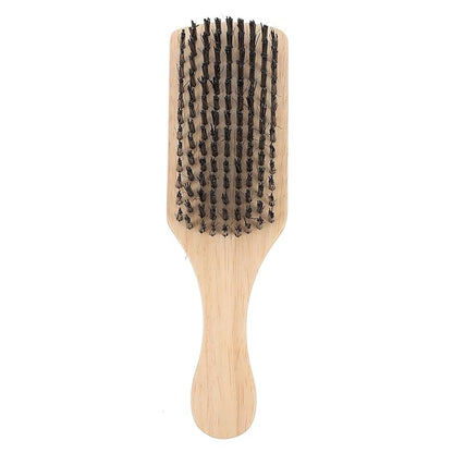 NOLITOY Salon Quality Beard Brush Men's Beard Cleaning Boar Bristle Facial Care Tool
