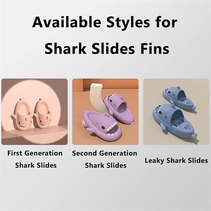 Shark Slides Fins, Cloud Shark Slippers Replaceable Top Fins, Diy Slipper Accessories