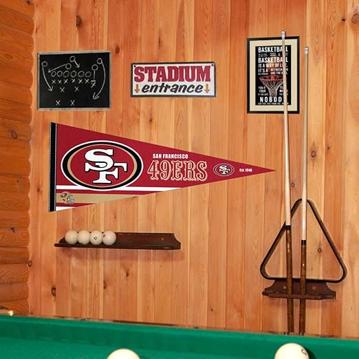 WinCraft San Francisco 49ers Pennant Banner Flag