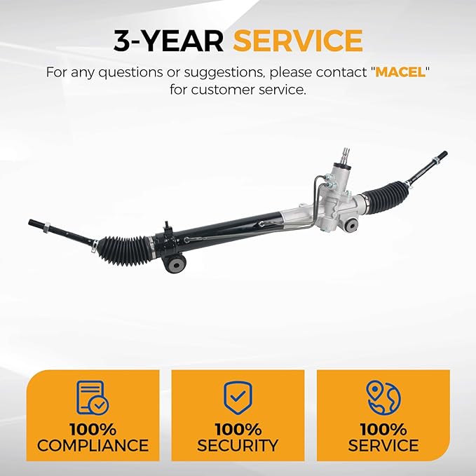 4425008040 Power Steering Rack Pinion Assembly for All 2004-2010 Toyota Sienna Models