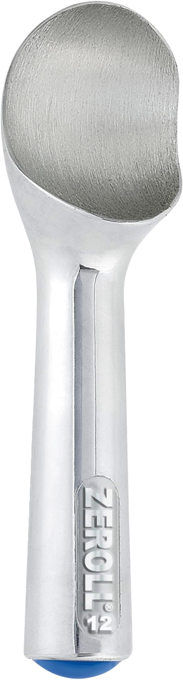Zeroll 1012 Original Ice Cream Unique Liquid Filled Heat Conductive Handle Simple One Piece Aluminum Design Easy Release 24 Scoops per Gallon Made in USA, 3-Ounce, Silver