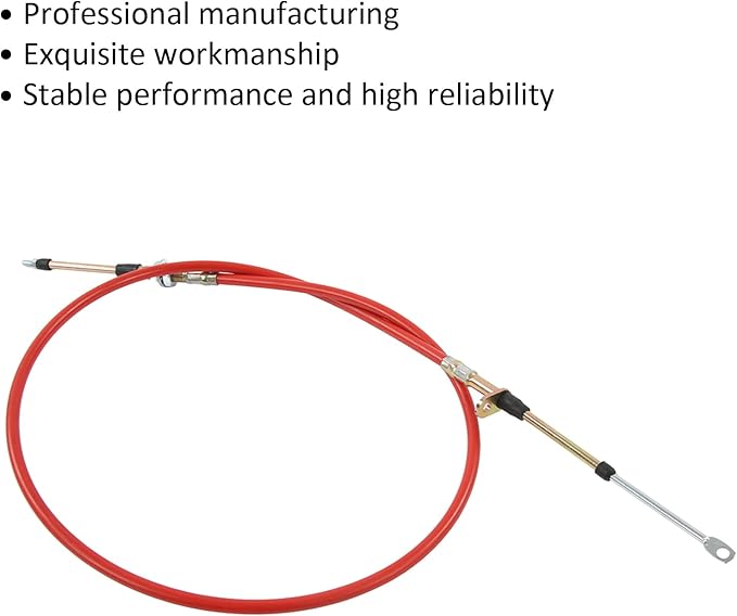 Shifter Cable, High Strength 5ft Transmission Shifter Cable Replacement for B M Shifters for Car Accessory