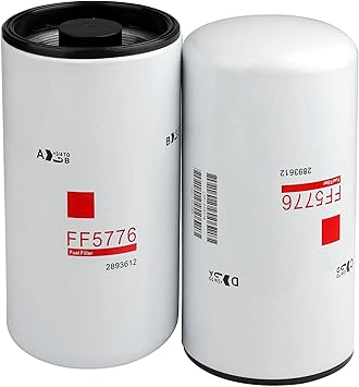 FF5776 Fuel Filter Fits Freightliner International Peterbilt Trucks For Cummins 2010 ISX 15L 16L 11.9L ISX12, ISX15 Engine Replaces 2893612, 2864993, BF9885,P555776,5599456,FF5825NN (1 Pack)