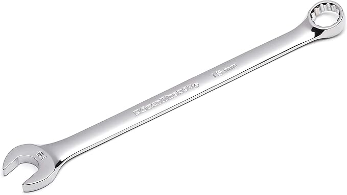 GEARWRENCH 12 Pt. Long Pattern Combination Wrench, 15mm - 81672
