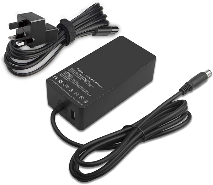 Surface Dock Charger 90W 15V 6A Surface Charger AC Adapter Power Supply for Microsoft Surface Dock, Microsoft Surface Pro 4 Book Docking Station with 6.2ft Power Cord USB Port