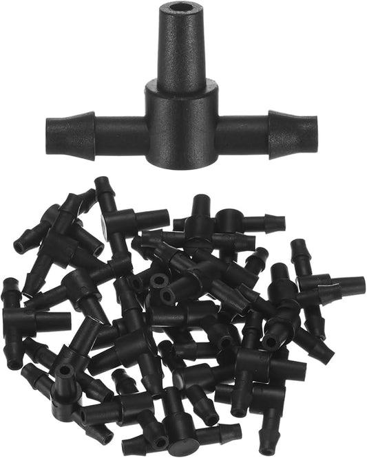 1/4 Flat Tee Pipe Connector