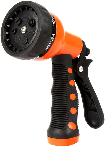Garden Hose Nozzle Handheld Sprayer 7 High Pressure Patterns Watering Nozzles Spray Gun
