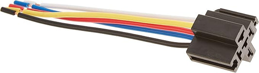 Absolute SRS105 5-Pin 12 VDC Relay Socket Interlocking Style