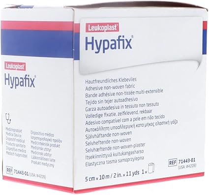 Hypafix Dressing Retention Tape: 2" X 10 Yds Each