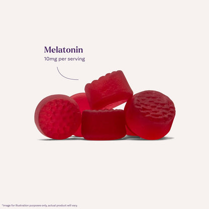 These 10mg melatonin gummies help you fall asleep faster and stay asleep longer for a better night's rest.