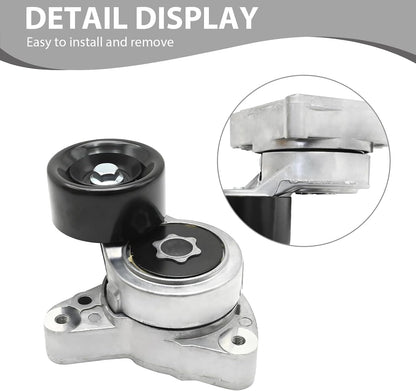 UOIENRT 31170RAAA01 Belt Tensioner Pulley Assembly, Replacement for Honda CR-V Civic Accord Element 2003-2007 Replacement for Acura CSX RDX ILX 2004-2006, Replaces 31170PNA023 31170-RAA-A01