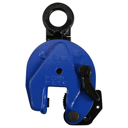 Vertical Plate Clamp, 2200lbs1T Plate Lifting Clamp Jaw Opening up to 0.8 inch, for Lifting and Transporting