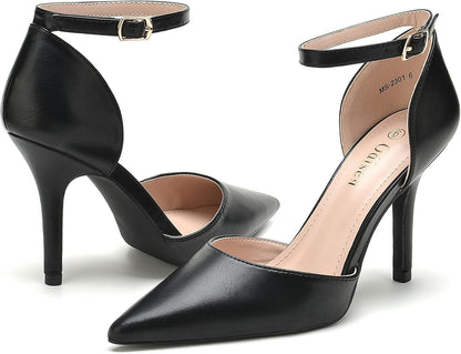 Odisen Women's Closed Toe Heels Pumps