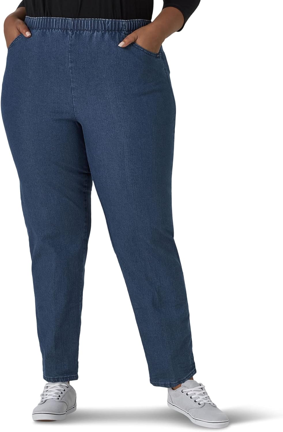Classic Collection Women's Plus Size Pull-On Pant