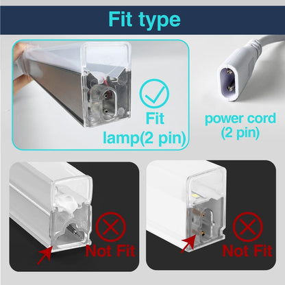2 Pack Hexagon Garage Light V Connectors 2 Pin LED Garage Light Copper Pin DIY Hexagon Lights Accessories Replacement/Spare for Honeycomb Lighting Systems (V Connector 2pin)