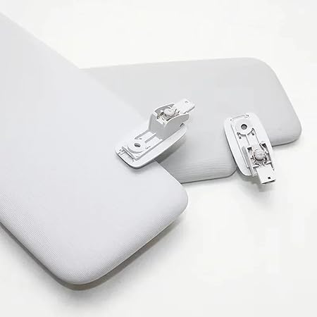 Car Sun Visor for VW Tiguan 1 5N R Line 2010-2016, Grey Sun Visor Panel with Illuminated Mirror Cover 5N08575515N0857552