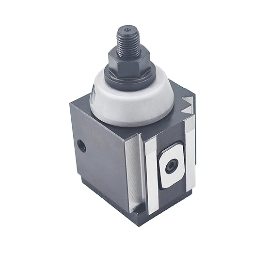 AXA Piston Type Quick Change Tool Post 250-100, Tool Post for Mini Lathe Swing 12 CNC Lathe Tool Holder